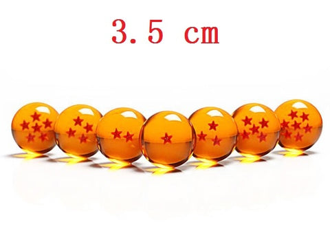 1 Piece Dragon Ball 1 2 3 4 5 6 7 Stars Plastic Balls